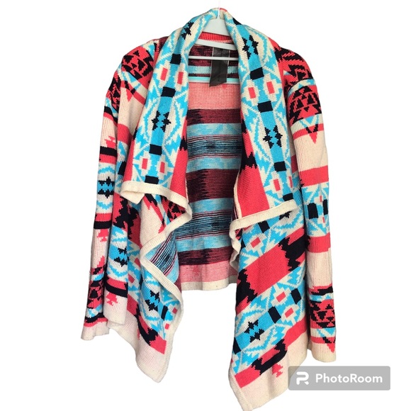 Moon Collection Aztec Cardigan Medium - Picture 1 of 8